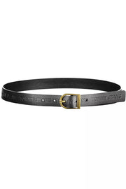 Black Leather Women Belt Tommy Hilfiger