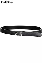 Black Polyester Women Belt Calvin Klein