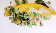 Sicilian Lemon Crystal Diadem Tiara Dolce & Gabbana