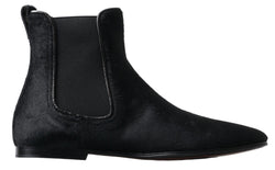 Elite Italian Leather Chelsea Boots Dolce & Gabbana