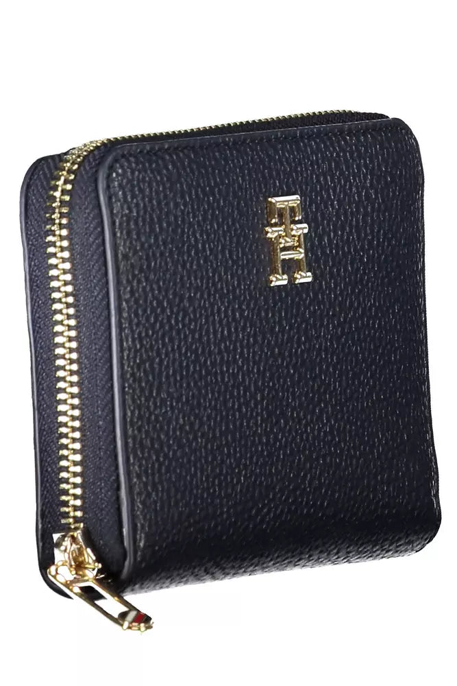 Blue Polyethylene Women Wallet Tommy Hilfiger