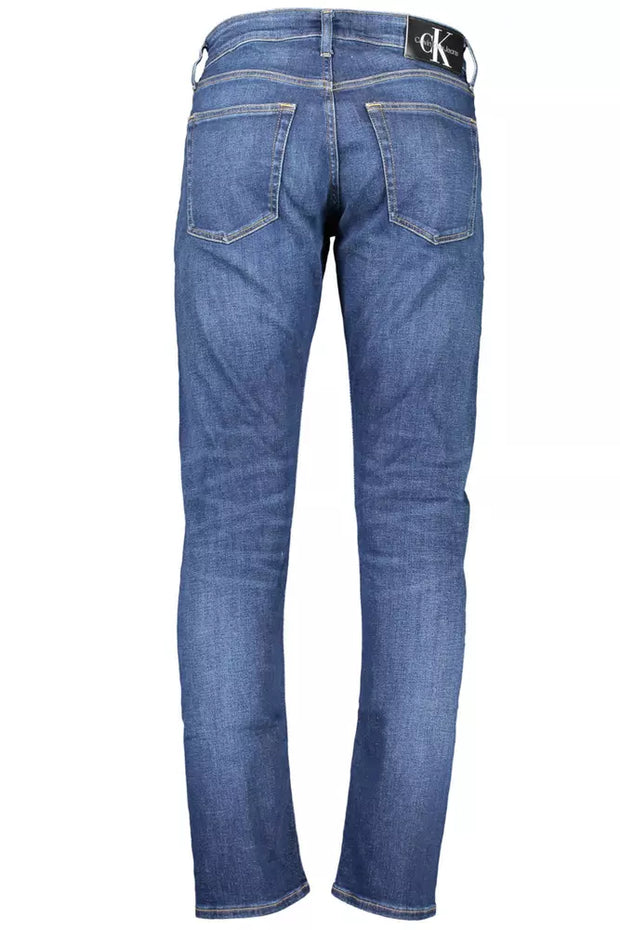 Blue Cotton Men Jeans Calvin Klein