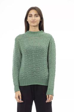 Green Polyamide Women Sweater Alpha Studio