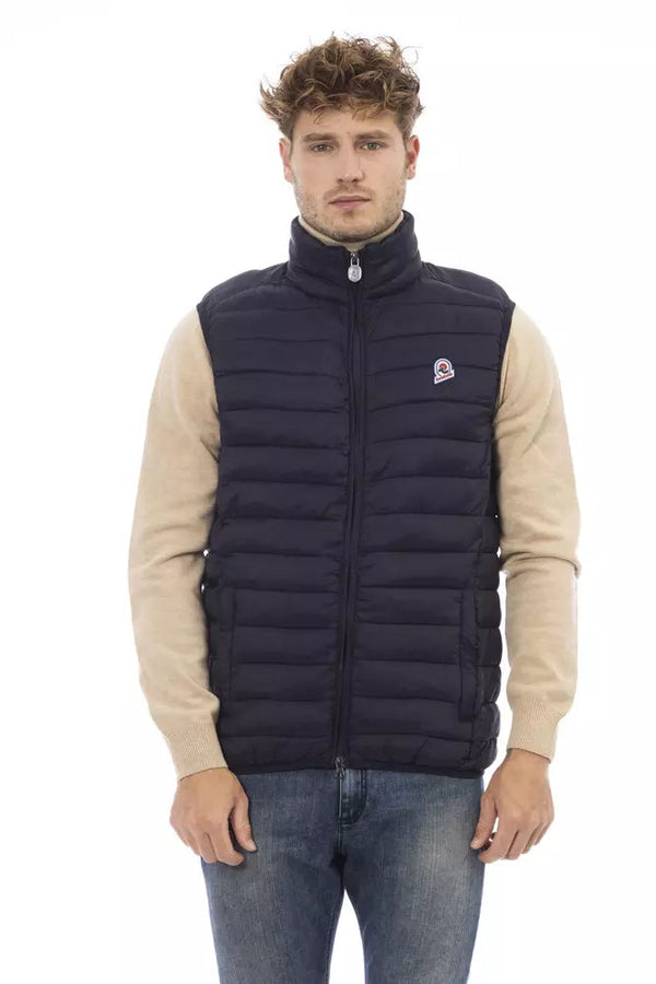 Blue Polyamide Men Vest Invicta