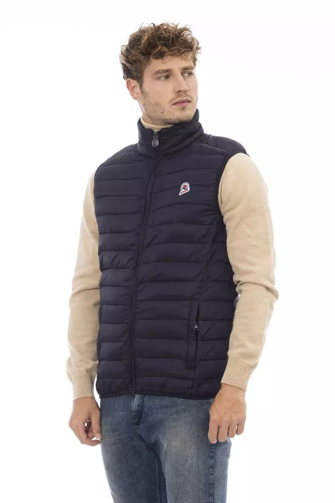 Blue Polyamide Men Vest Invicta