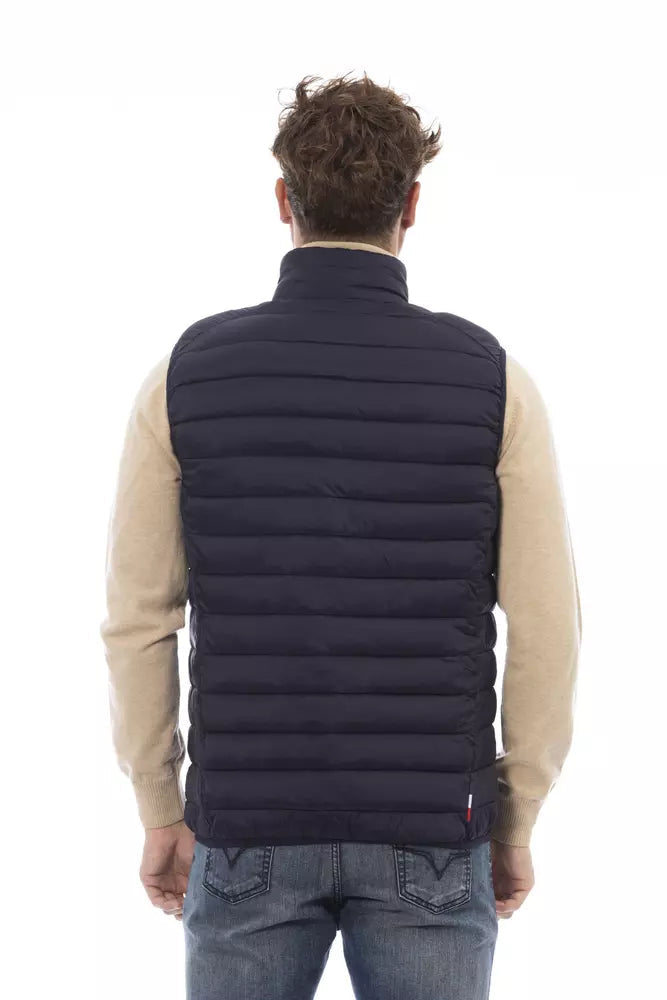Blue Polyamide Men Vest Invicta