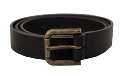 Elegant Italian Leather Belt Dolce & Gabbana