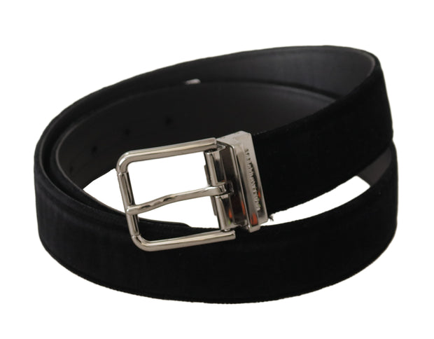 Sophisticated Velvet Leather Belt Dolce & Gabbana