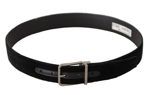 Sophisticated Velvet Leather Belt Dolce & Gabbana