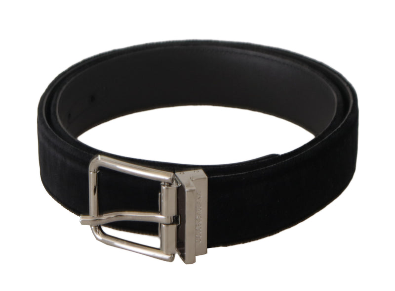 Sophisticated Velvet Leather Belt Dolce & Gabbana