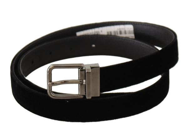 Elegant Velvet Designer Belt Dolce & Gabbana