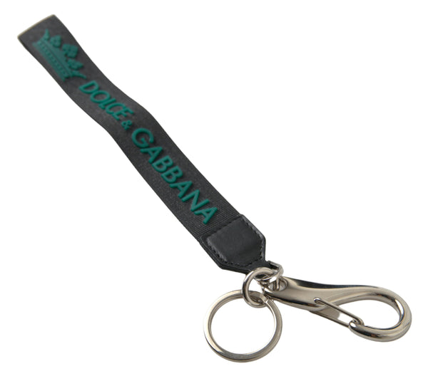 Chic Crown Rubber Logo Keychain Dolce & Gabbana