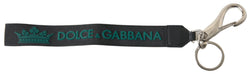 Chic Crown Rubber Logo Keychain Dolce & Gabbana