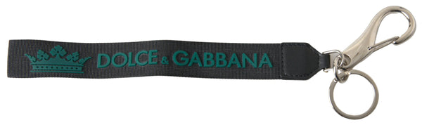 Chic Crown Rubber Logo Keychain Dolce & Gabbana