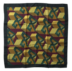 Elegant Multicolor Silk Men's Square Scarf Dolce & Gabbana