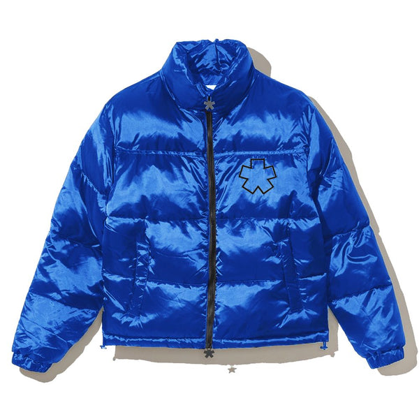 Chic Nylon Down Jacket with Iconic Detailing Comme Des Fuckdown