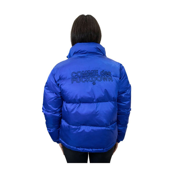 Chic Nylon Down Jacket with Iconic Detailing Comme Des Fuckdown