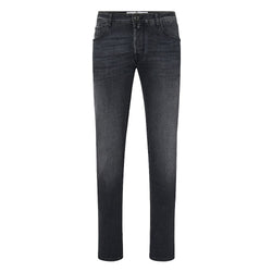 Elegant Slim Fit Black Stretch Jeans Jacob Cohen