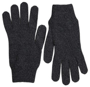 Elegant Virgin Wool Winter Gloves in Gray Dolce & Gabbana