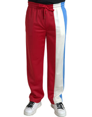 Elegant Striped Drawstring Sweatpants Dolce & Gabbana