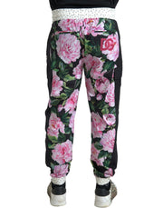 Elegant Multicolor Cotton Joggers Dolce & Gabbana