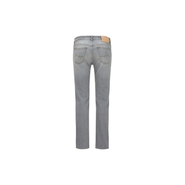 Sleek Slim Fit Grey Denim Jacob Cohen