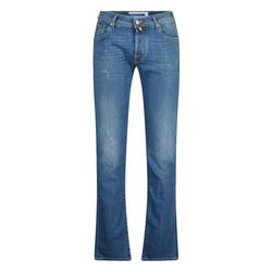 Elevated Casual Slim Fit Faded Jeans Jacob Cohen