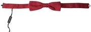 Elegant Polka Dot Silk Bow Tie Dolce & Gabbana