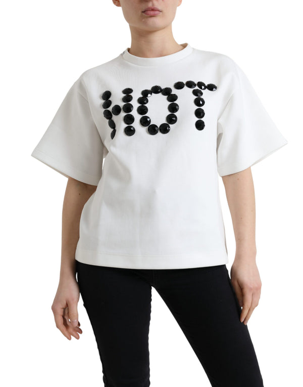 Embellished Crew Neck Fashion Tee Dolce & Gabbana