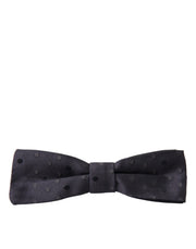 Elegant Silk Polka Dot Bow Tie Dolce & Gabbana