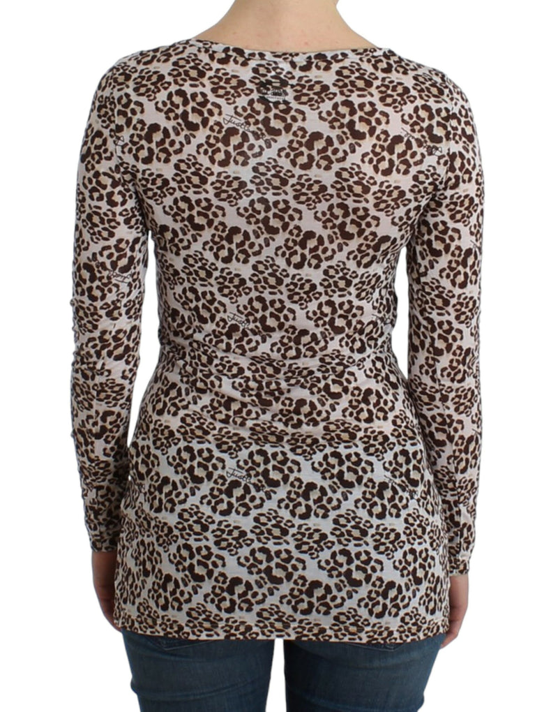 Elegant Floral Lace Longsleeve Top Cavalli