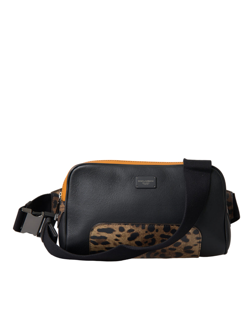 Exotic Leather Leopard Belt Bag Dolce & Gabbana