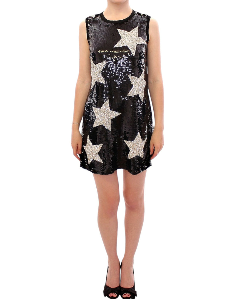 Swarovski Star-Studded Sequin Mini Dress Dolce & Gabbana