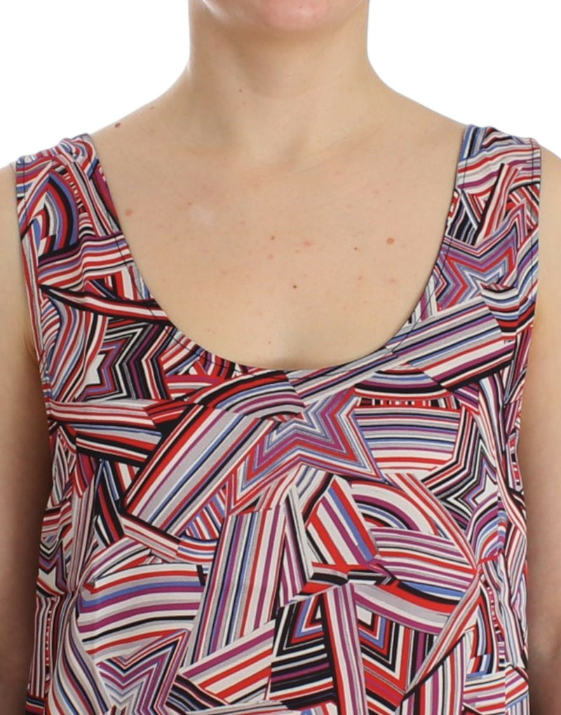 Chic Multicolor Sleeveless Top Costume National