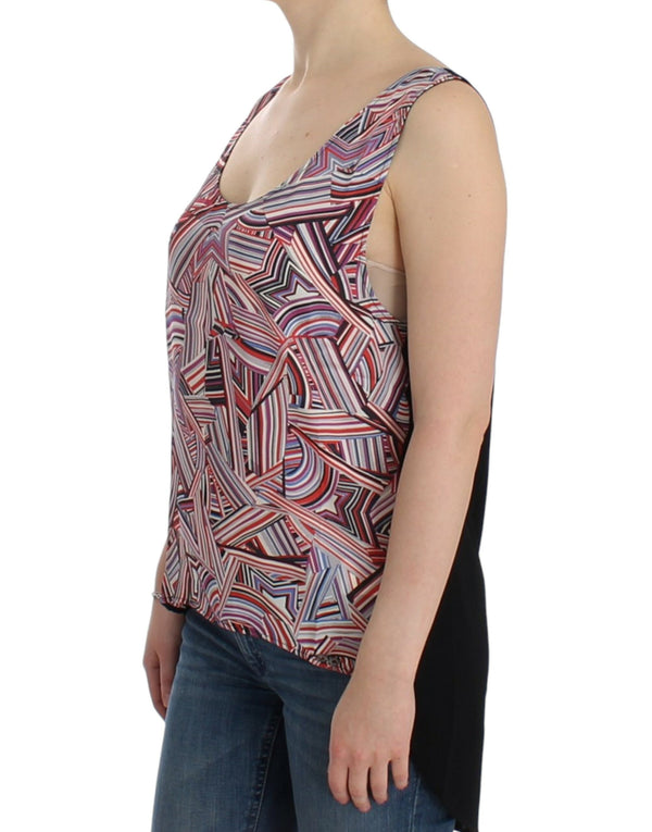 Chic Multicolor Sleeveless Top Costume National