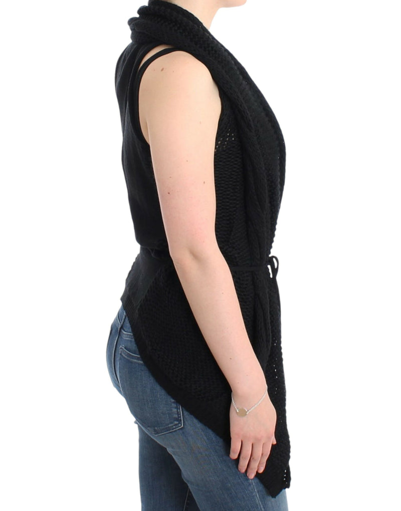 Chic Sleeveless Knitted Vest Cardigan Costume National