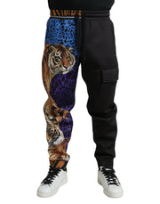 Stunning Exotic Print Jogger Pants Dolce & Gabbana