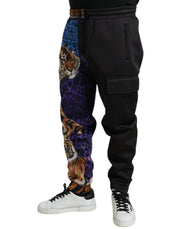 Stunning Exotic Print Jogger Pants Dolce & Gabbana