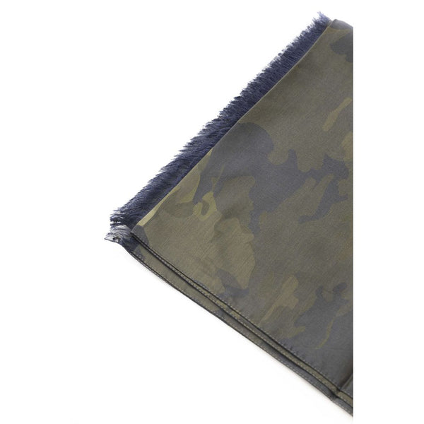 Army Cotton Men Scarf Trussardi