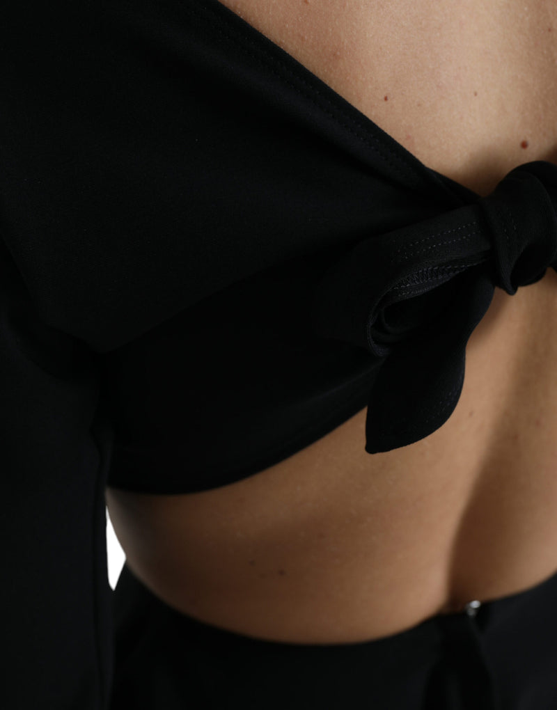Elegant Cut Out A-Line Mini Dress Dolce & Gabbana