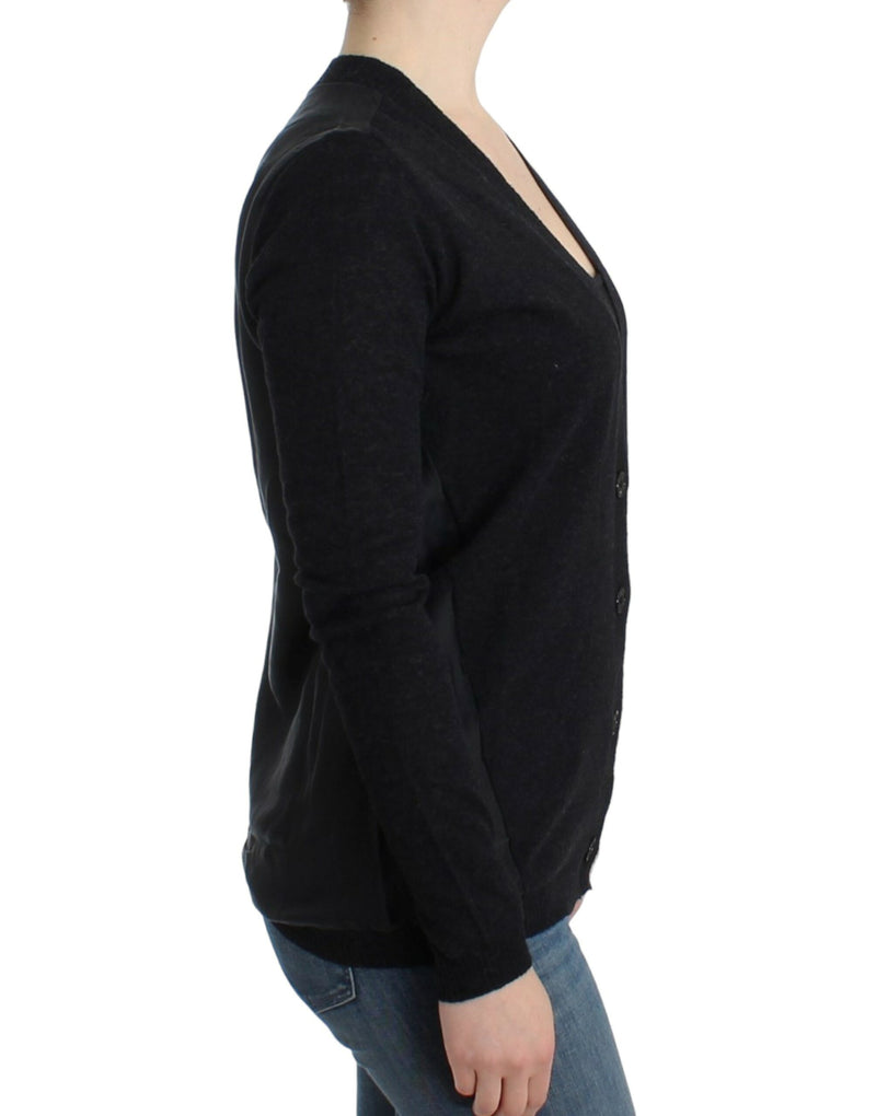 Elegant Deep V-neck Lightweight Cardigan Costume National