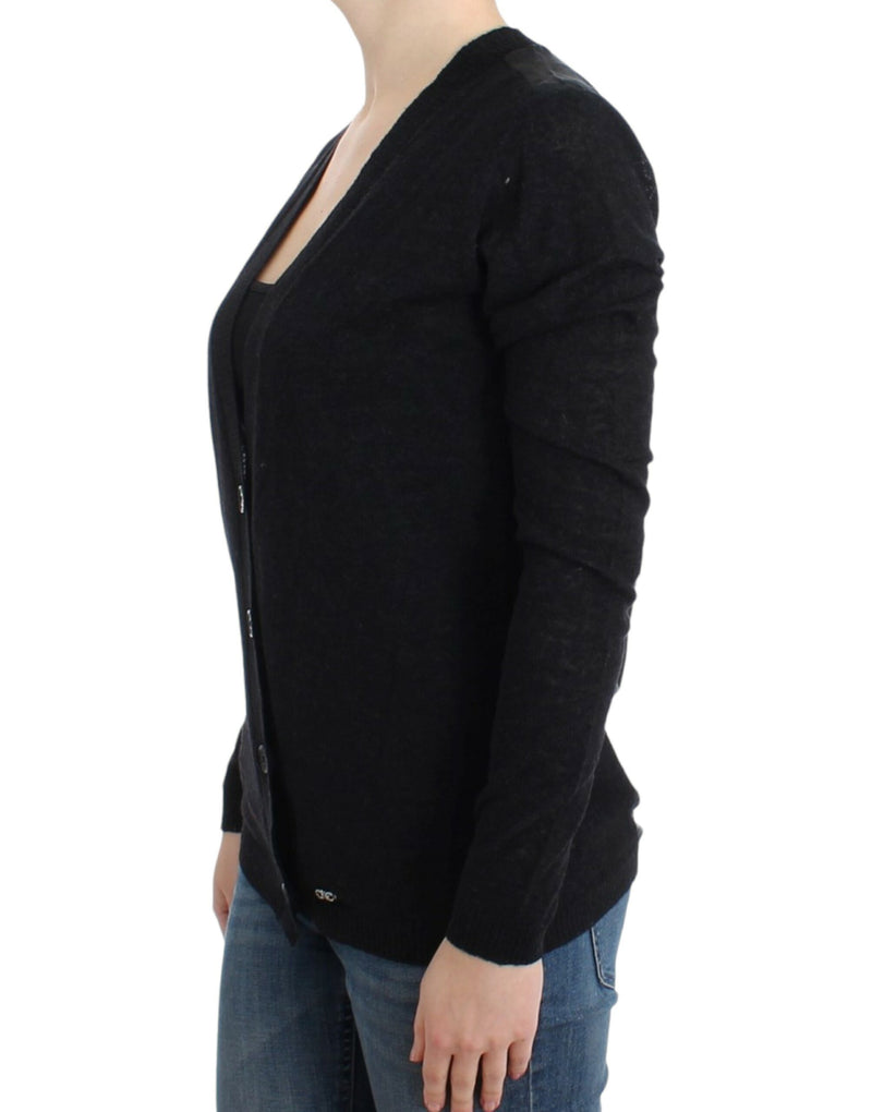 Elegant Deep V-neck Lightweight Cardigan Costume National