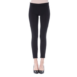 Black Polyester Women Pants BYBLOS