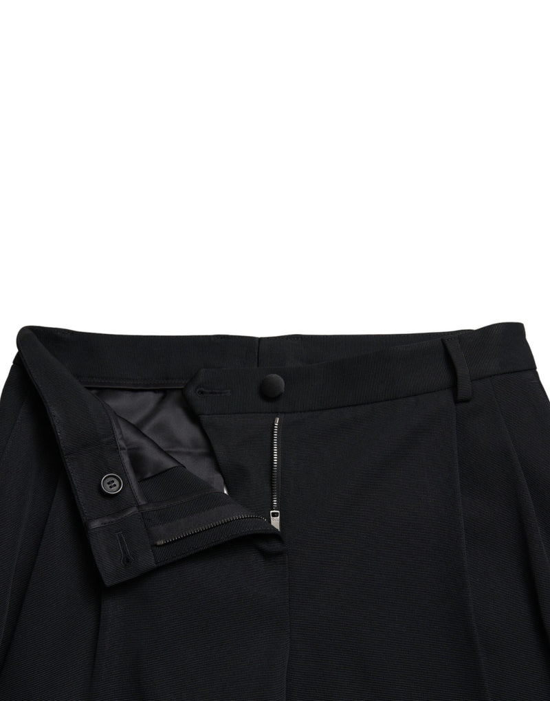 Chic High Waist Skinny Cropped Pants Dolce & Gabbana