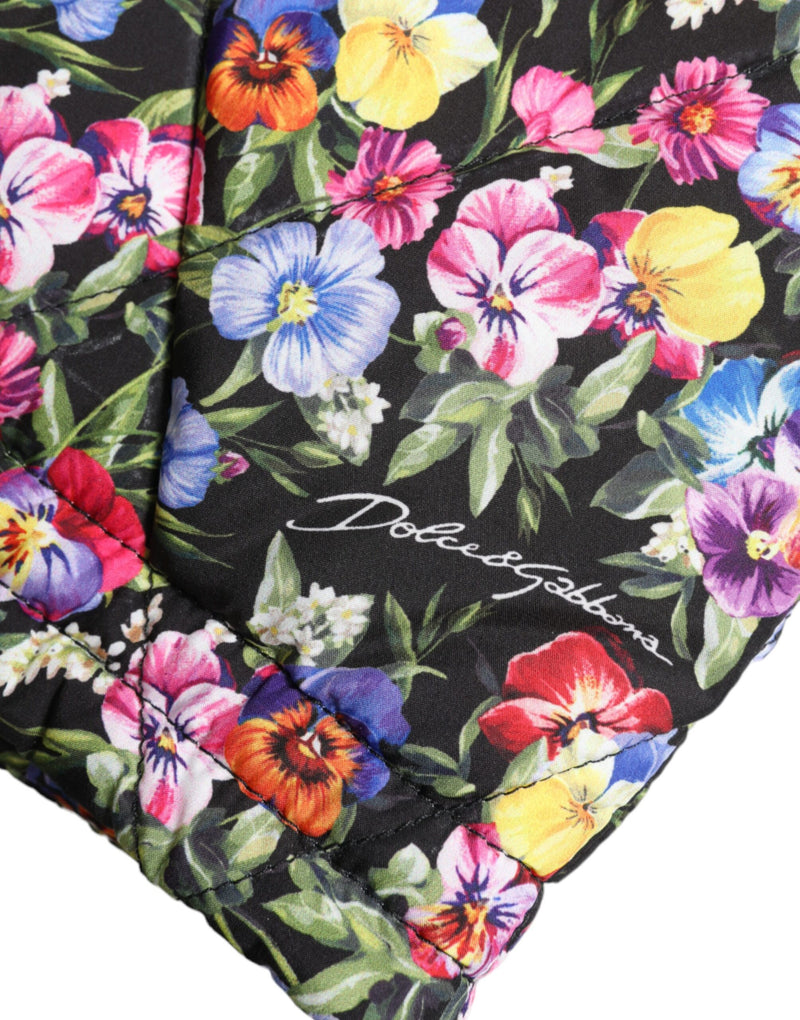 Vibrant High Waist Floral Shorts Dolce & Gabbana