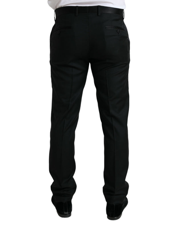 Elegant Slim Fit Wool Dress Pants Dolce & Gabbana