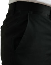 Elegant Slim Fit Wool Dress Pants Dolce & Gabbana