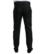 Elegant Slim Fit Wool Dress Pants Dolce & Gabbana