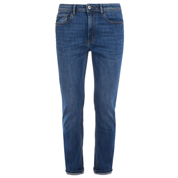 Chic Dark Wash Comfort Denim Jeans Yes Zee