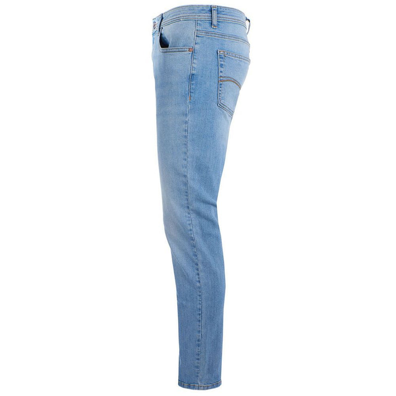 Chic Light Blue Comfort Denim Jeans Yes Zee